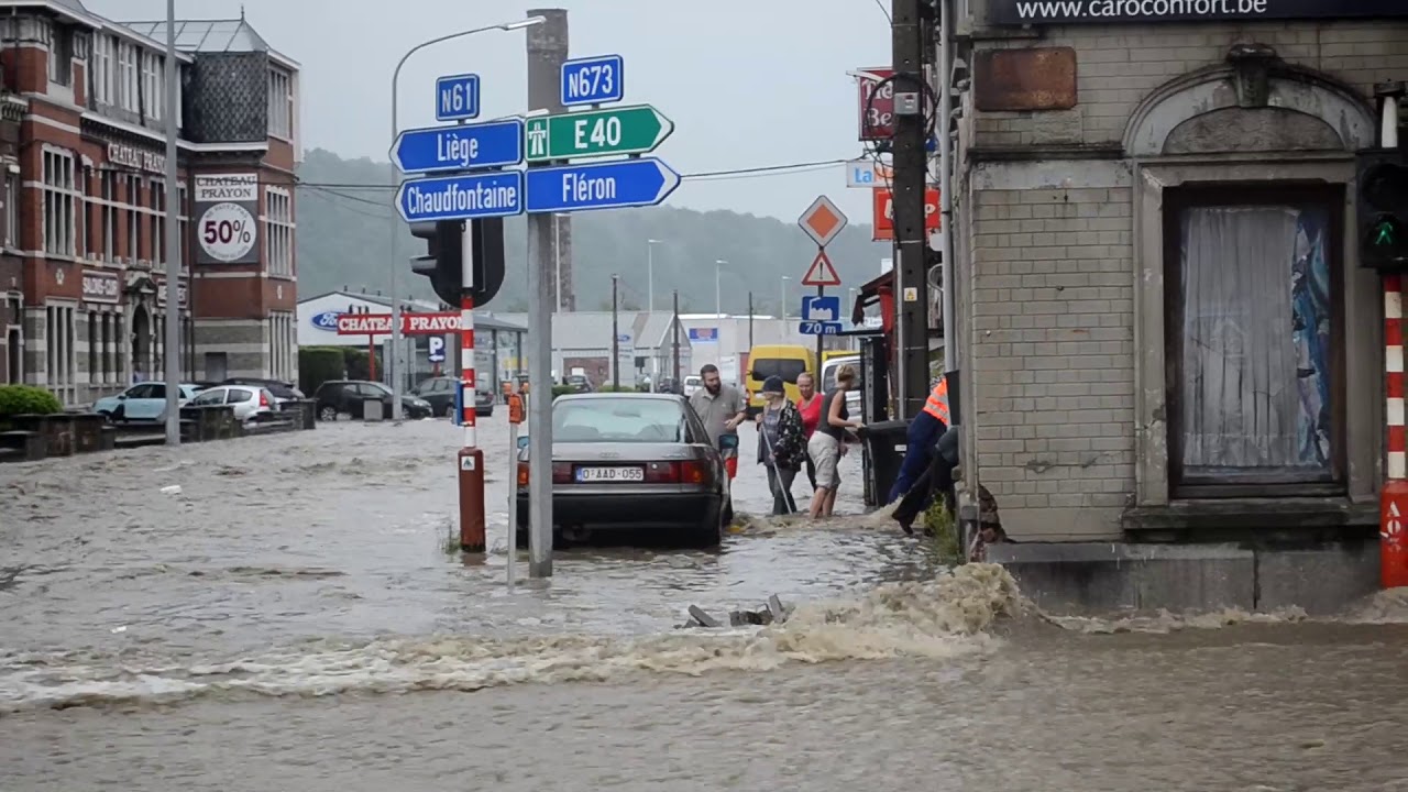 Inondation Trooz 1 juin 2018