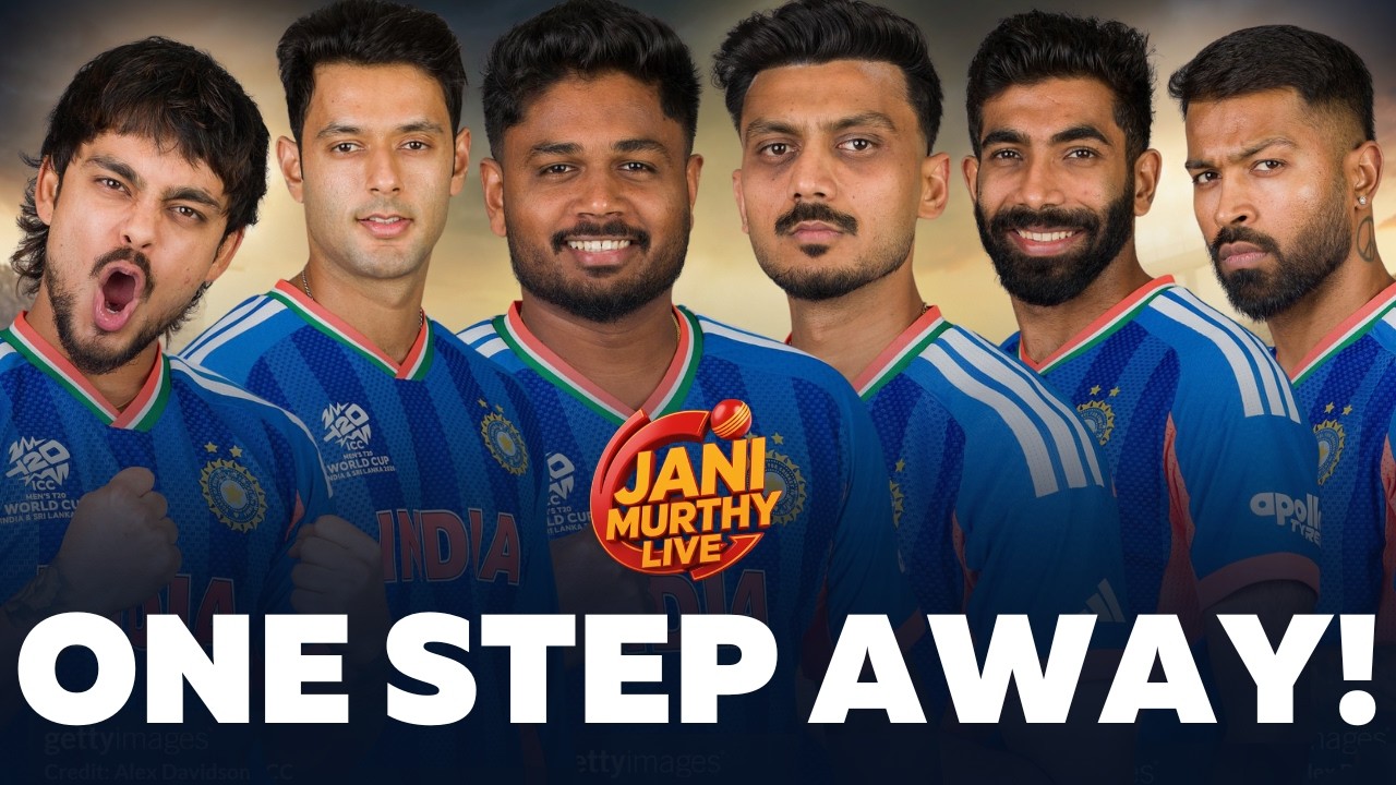 India into Finals! | India beat England by 7 runs | ICC T20 World Cup 2026 | Live with Jani🔴