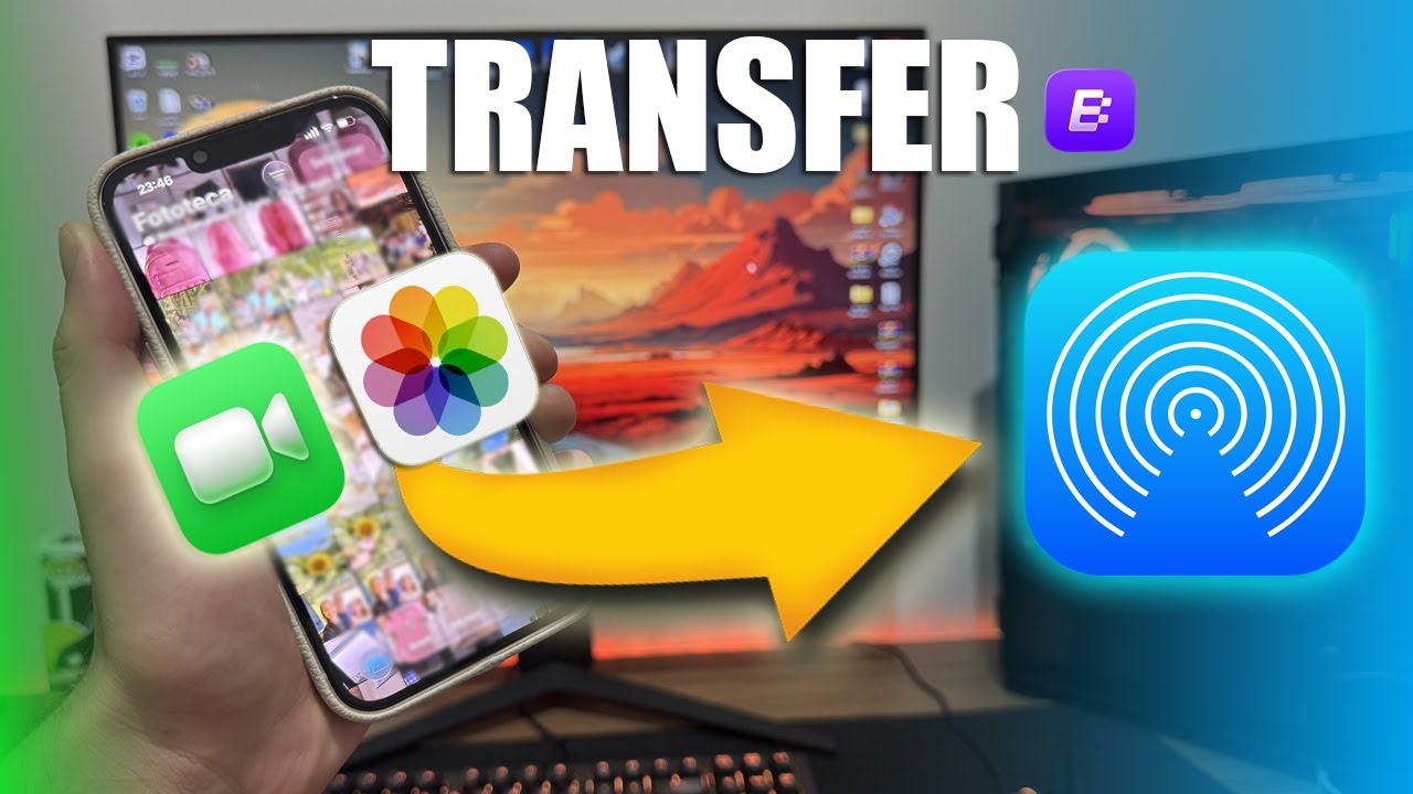 Como TRANSFERIR FOTOS E VÍDEOS do IPHONE para o PC WINDOWS! (ATUALIZADO) blip