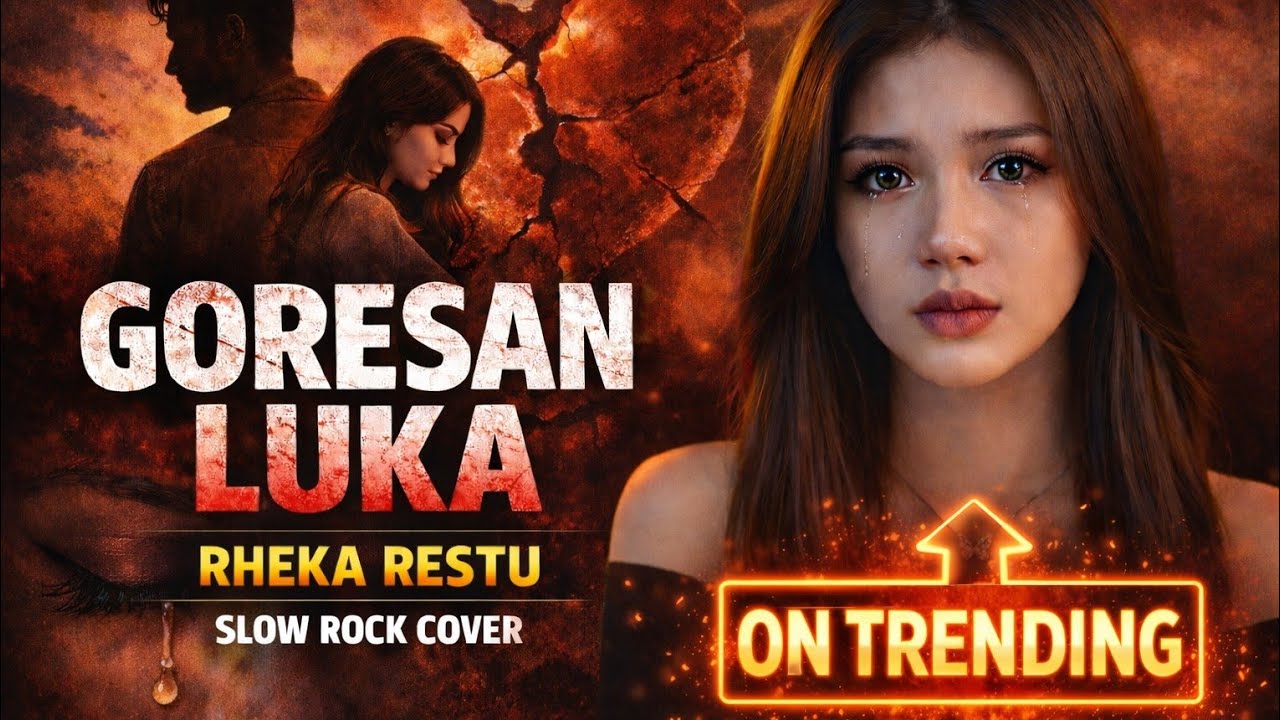 GORESAN LUKA-RHEKA RESTU (Slowrock Cover) | Vokal Wanita Bikin Hati Tergores