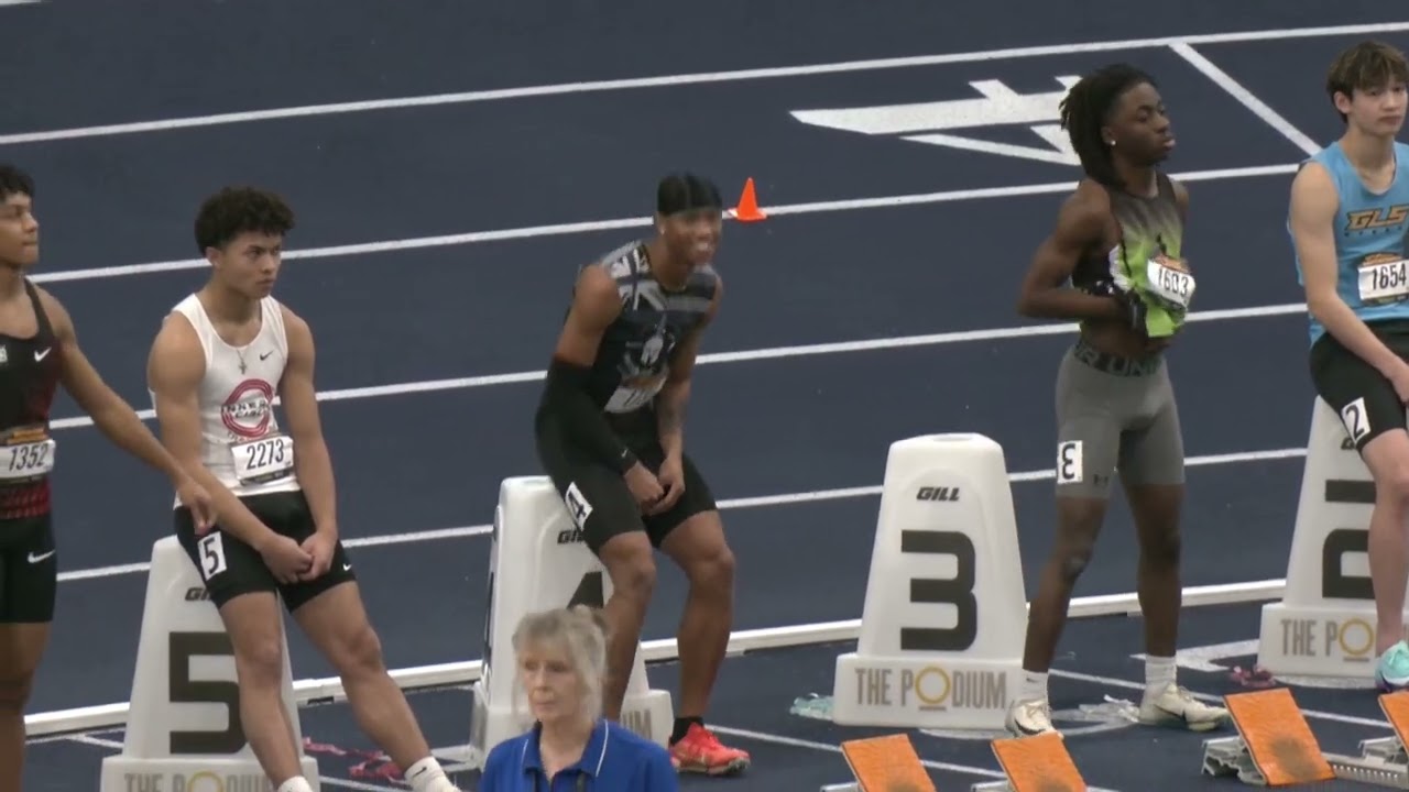 Boys 60m High School Invitational Final - Spokane High School Invitational 2026 [Full Race Replay]