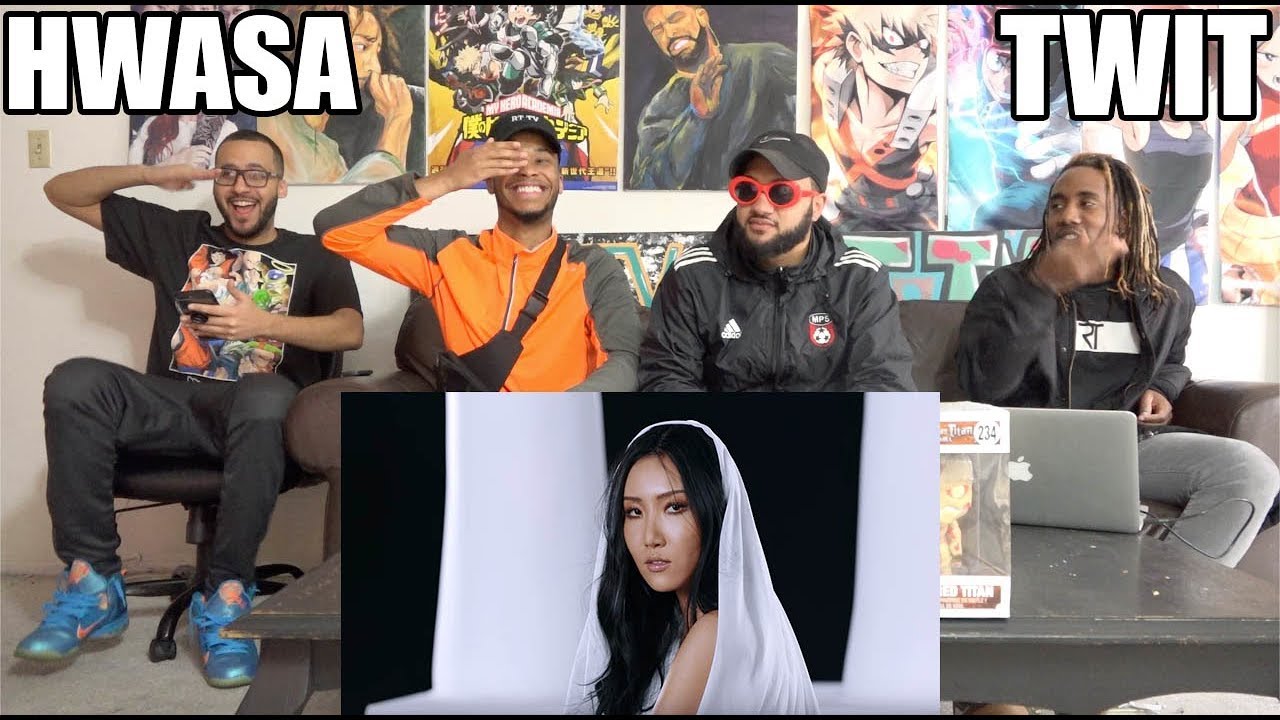 Реакция/обзор на клип Hwasa - Twit Idiot