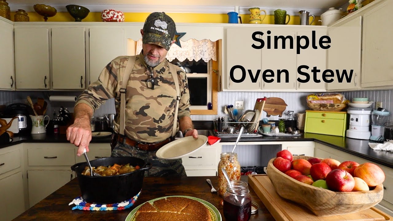 Simple Oven Stew - The Perfect Winter Supper