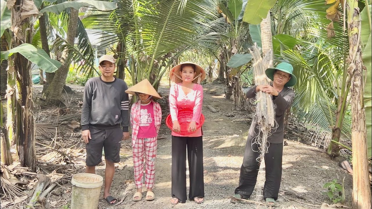 Bữa Cơm Miền Tây Không Tốn Tiền-Cá Sặc Kho Tóp Mỡ-Chấm Rau Cải Trời Luộc-Đơn Giản Mà Ngon/KPV