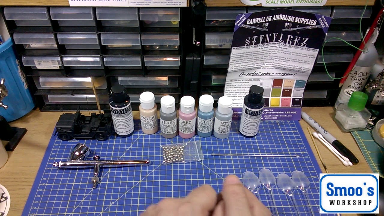 Badger Stynylrez polyurethane primer- new colour range- product review