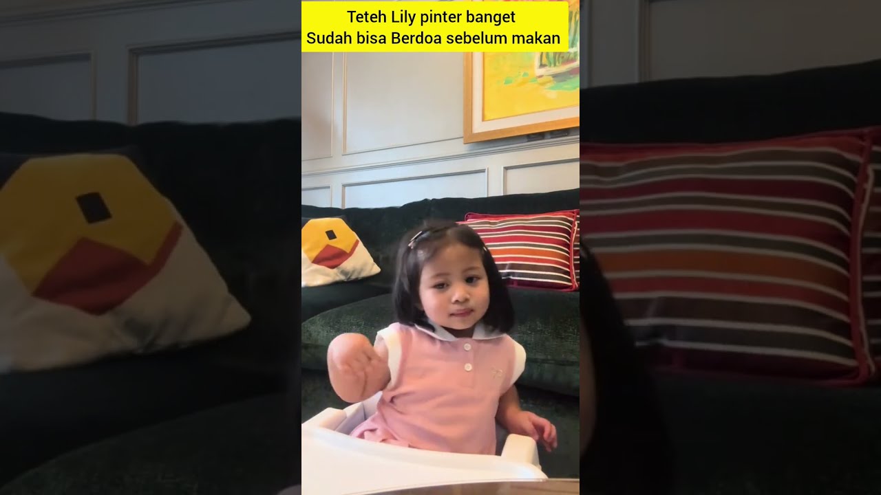 Ama anteng disuapin nasi goreng ~Raffi Ahmad dan Nagita Slavina~
