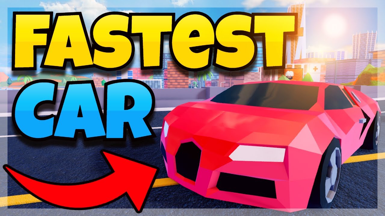 The Story of Jailbreak's Old Fastest Car (Roblox)