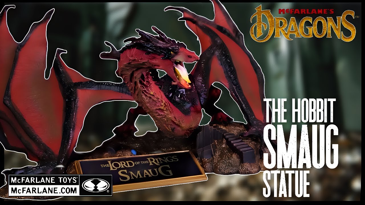 McFarlane Dragons The Lord of the Rings Smaug @TheReviewSpot