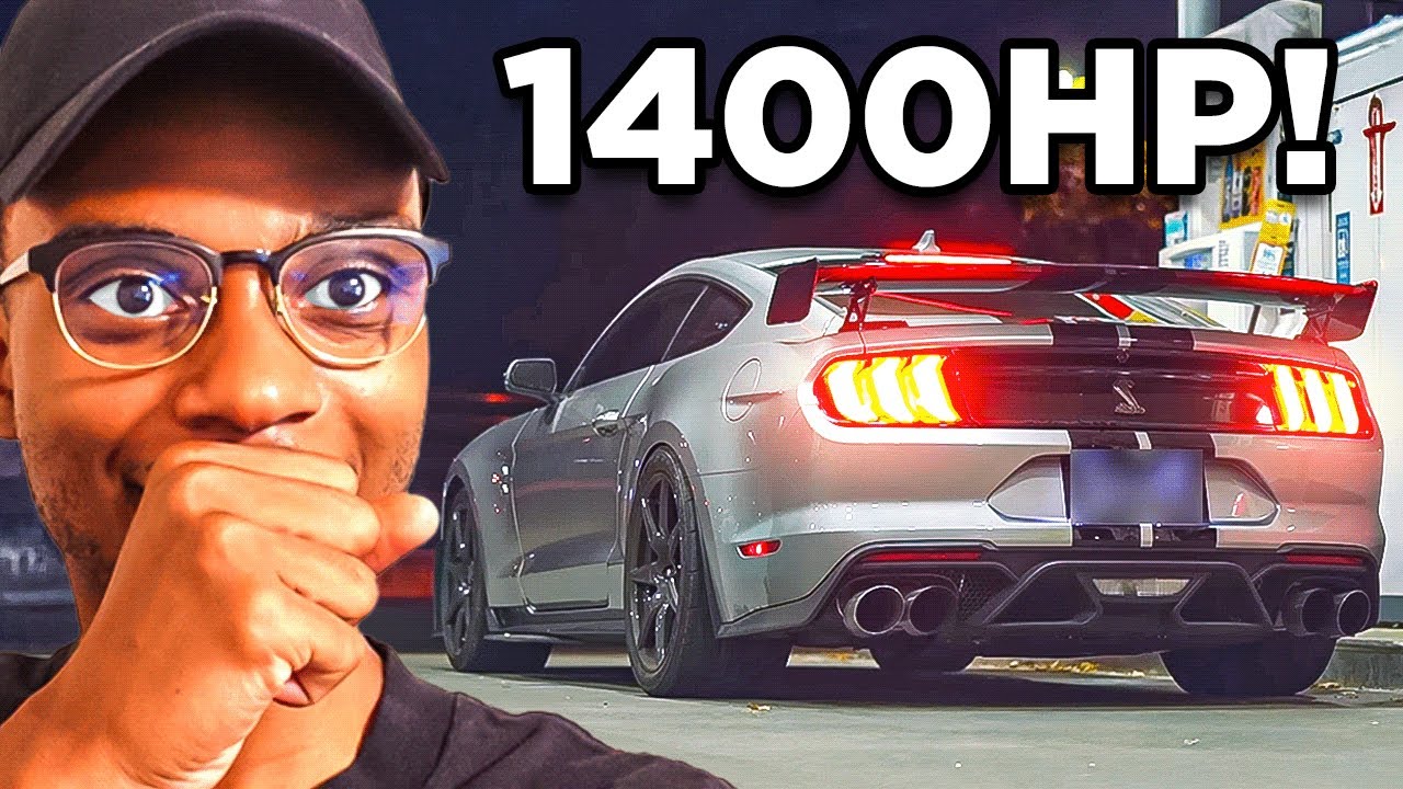 1400HP Shelby GT500 Mustang CUTTING UP IN TRAFFIC!