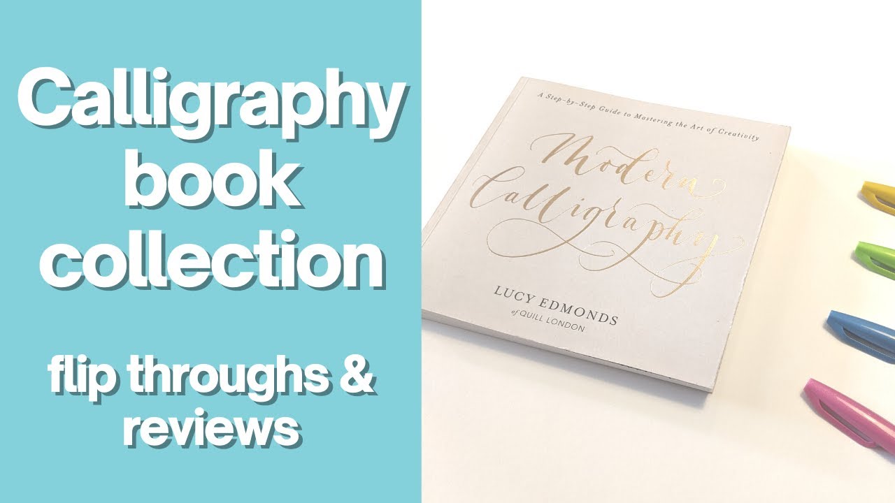 My *ENTIRE* Calligraphy Book Collection