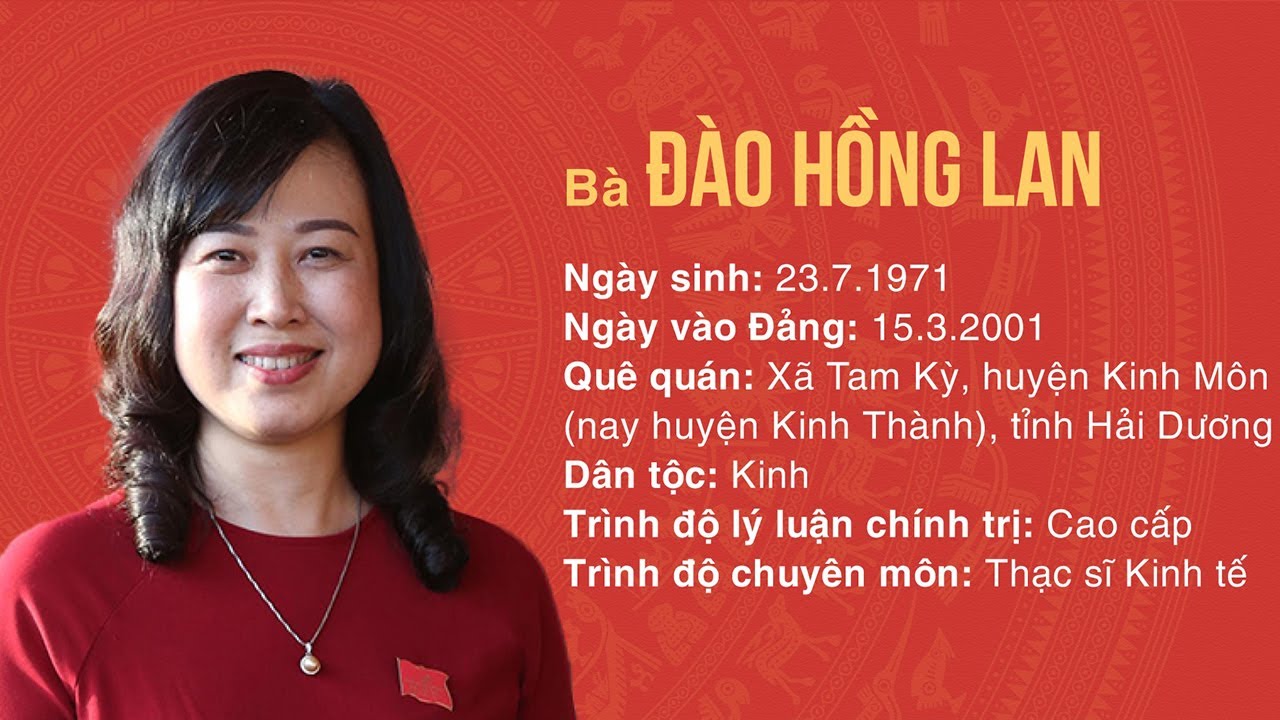 Tiểu sử bà Đào Hồng Lan - Tân Bộ trưởng Bộ Y tế | VTC1