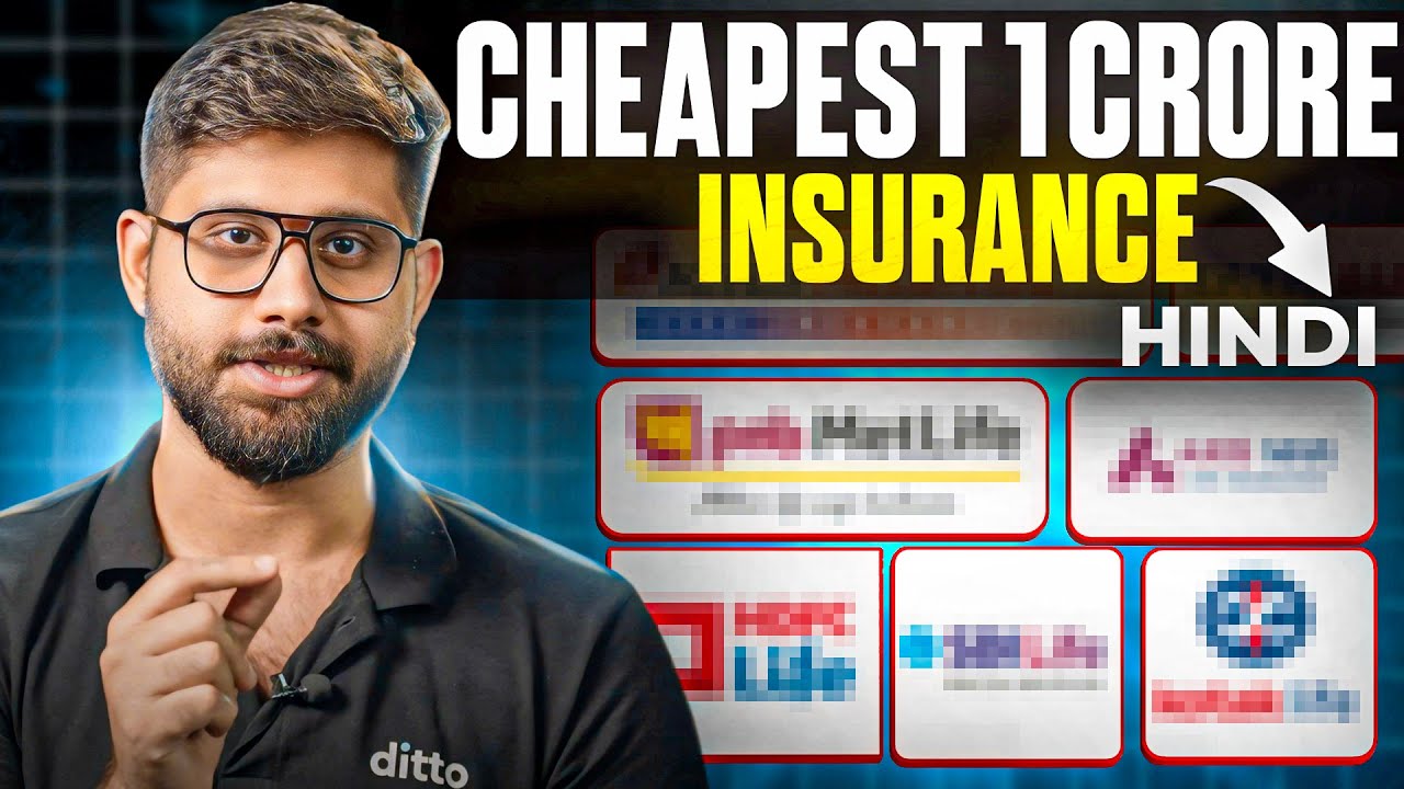 Affordable Term Plans in India 2025 | ₹1 Crore Term Life Insurance Plans | Ditto Insurance