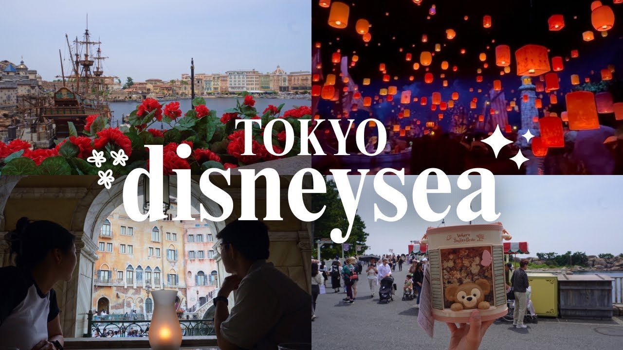 Our First Time at TOKYO DISNEYSEA 🧸✨ Fantasy Springs, rides and food, souvenir shopping, & our tips