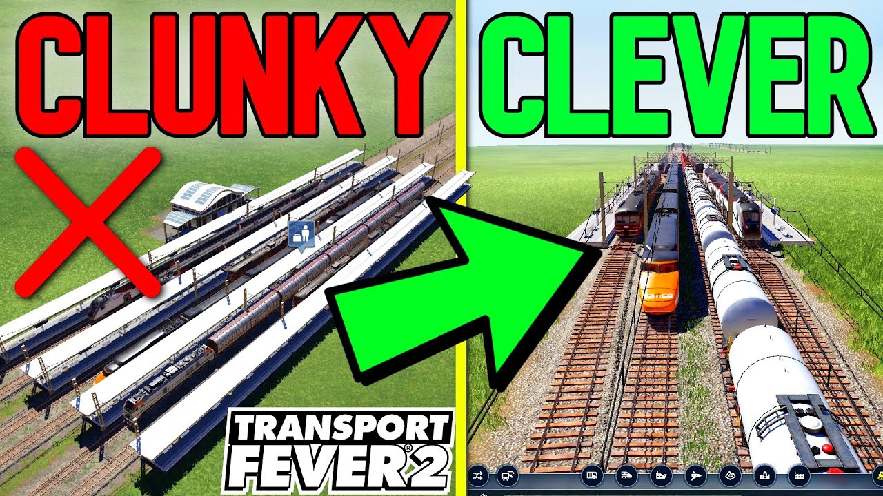 STOP Building Passenger Stations Like This In Transport Fever 2!