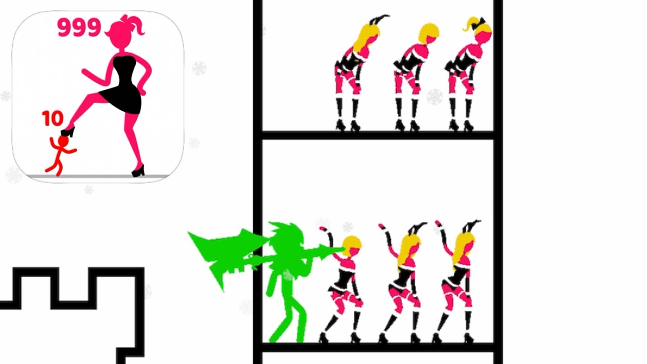 Stick Hero - Tower Defense - All Levels Gameplay Android, iOS