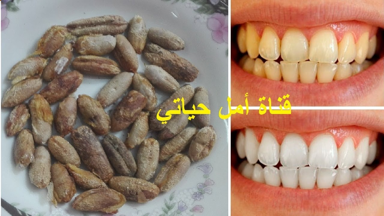 لو عندك نواة التمر اوعي ترميه و اعملي معايا 3 وصفات روووعة لأسنان ناصعة البياض