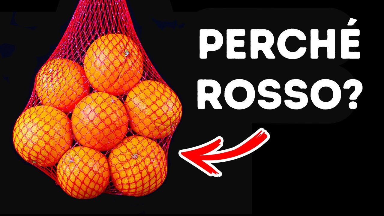 C’è un Motivo per Cui le Arance Vengono Vendute in Sacchetti a Rete ROSSI
