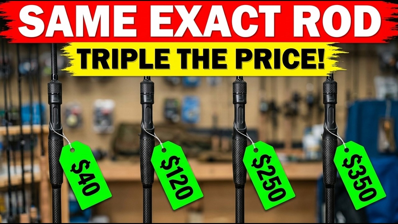 5 Fishing Rod Brands Charging You Triple for the Same Korean Carbon Blank (The Rod Aisle Brand Tax)