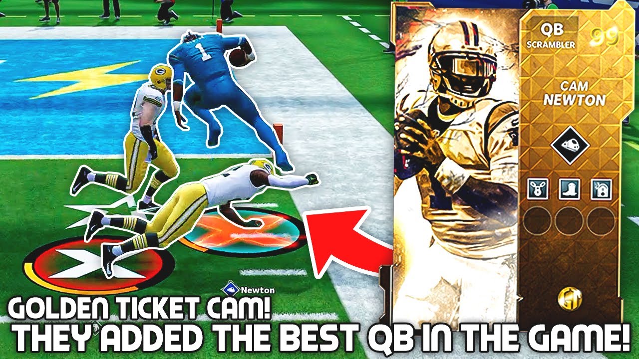 The Best Golden Ticket QB In The Game! Cam Newtington.. Madden 22