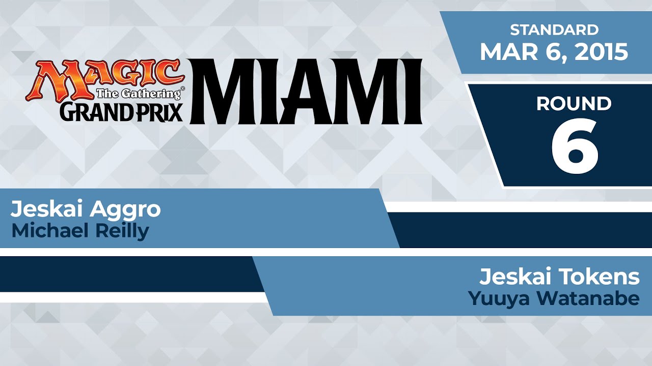 GPMiami: Round 6 - Michael Reilly vs Yuuya Watanabe | Standard