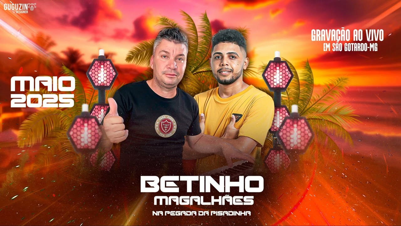 Cd completo BETINHO MAGALHÃES. ...Gugu teclas...