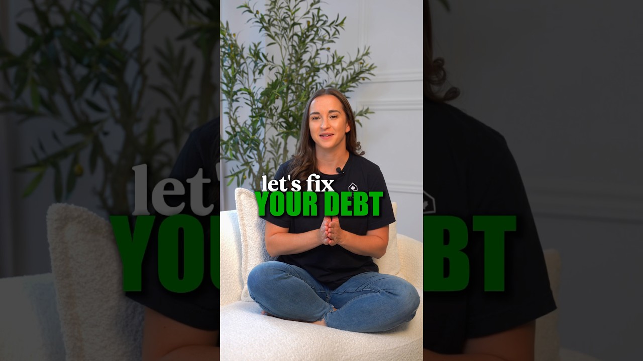 FIX your debt FAST #debtfreejourney #mortgage #getoutofdebt #interestrates #realestate