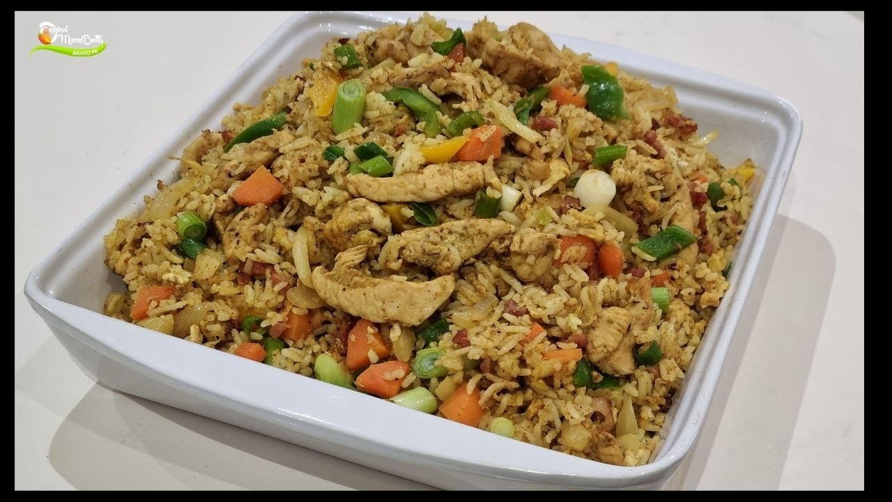 CHICKEN CURRY FRIED RICE RECIPE
