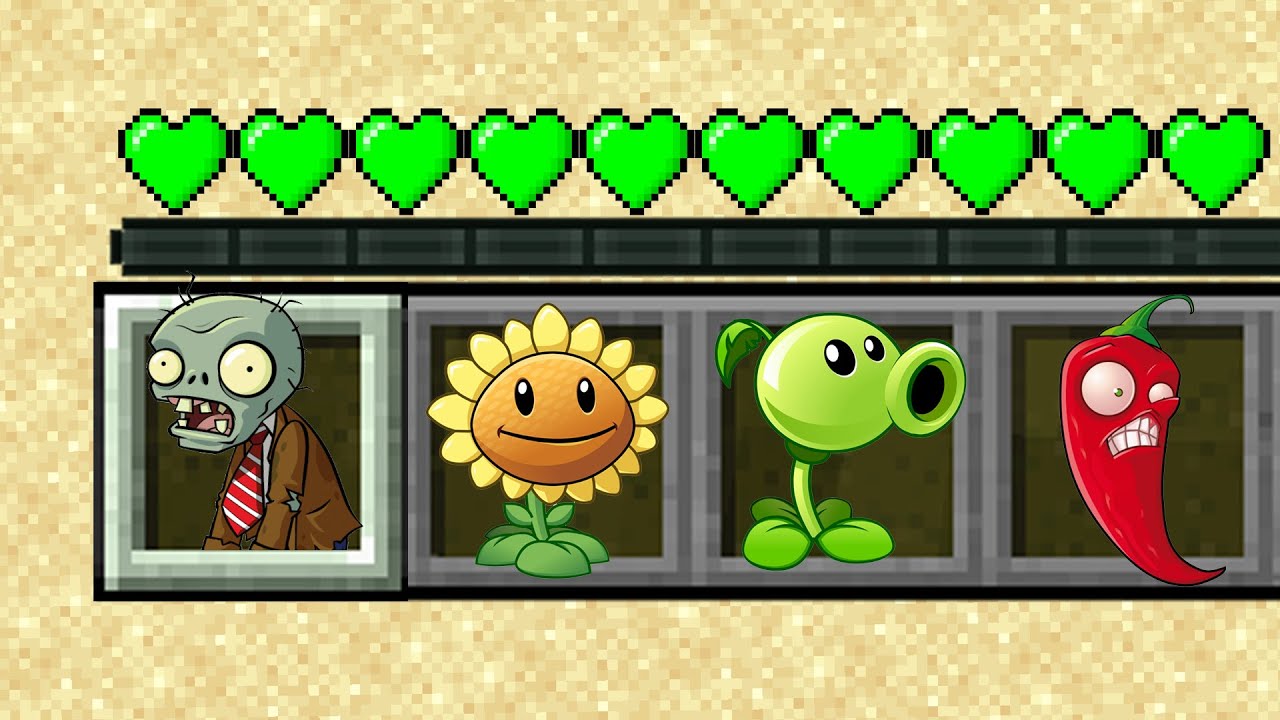 Minecraft PE : FORBIDDEN PLANTS vs ZOMBIES MOD in Minecraft Pocket Edition
