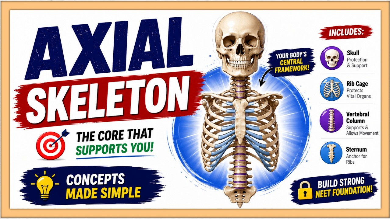 Axial Skeleton Simplified | 80 Bones Memorized in 8 Minutes (Hindi)