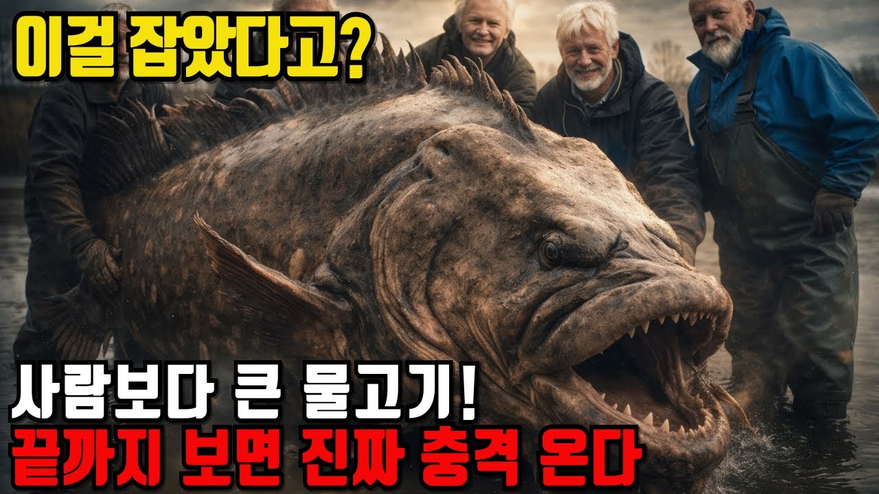 인류가 잡아 올린 최대 사이즈 생명체 TOP20