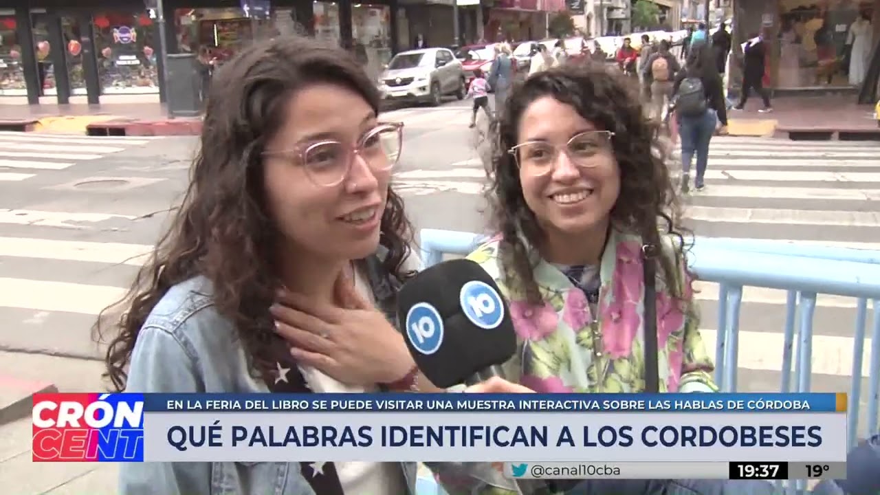 Cordobeses hablan del lenguaje en la calle