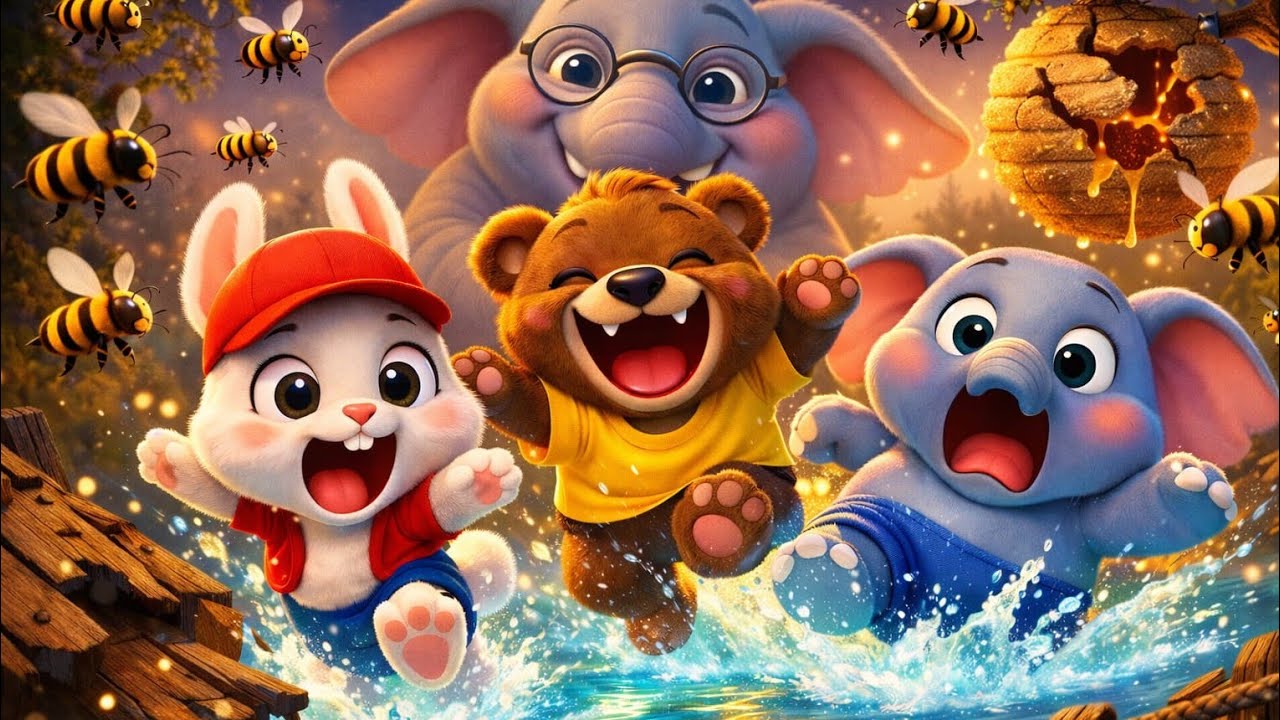 Respect Your Elders | Rabbit & Hathi Baba Jungle moral Story for Kids Naughty bunny Learns a Lesson