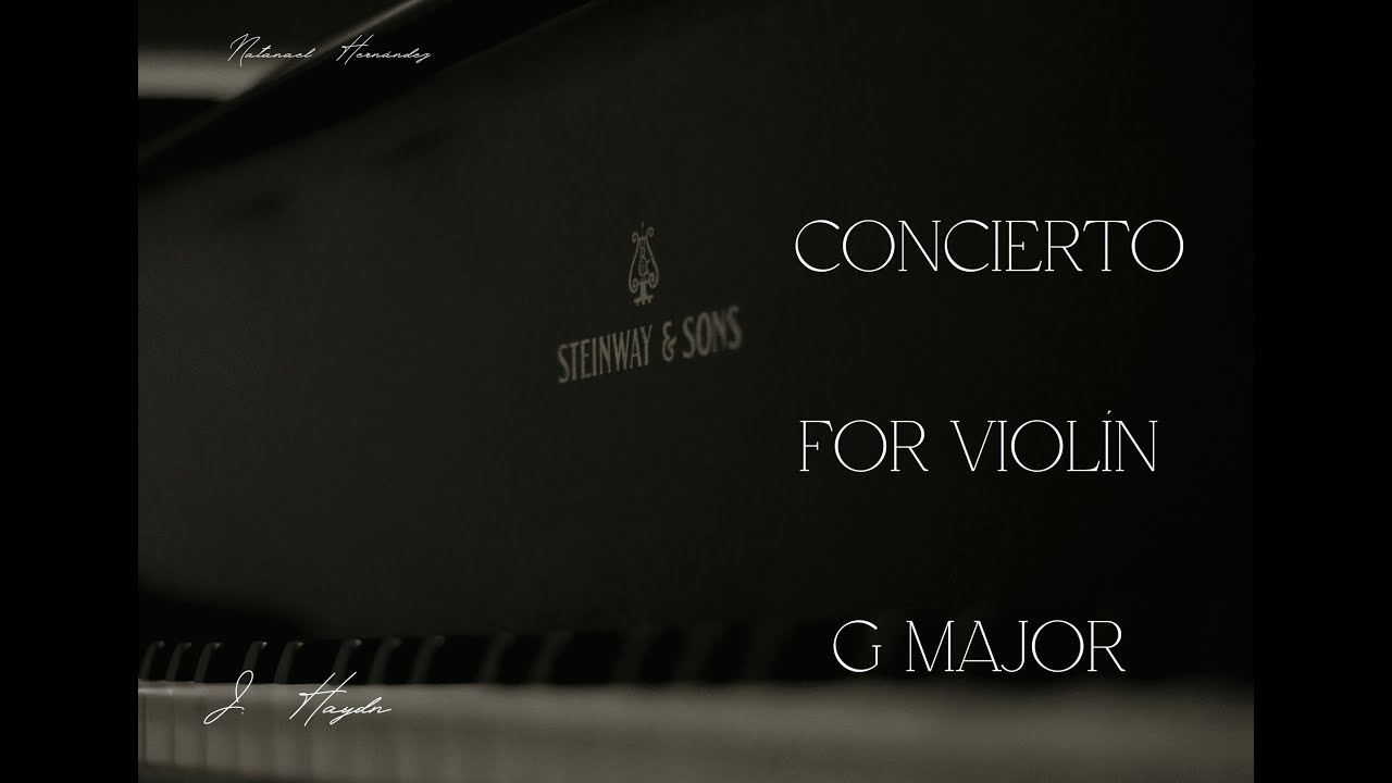 Concierto para violín en Sol Mayor_ I. Movement. Haydn