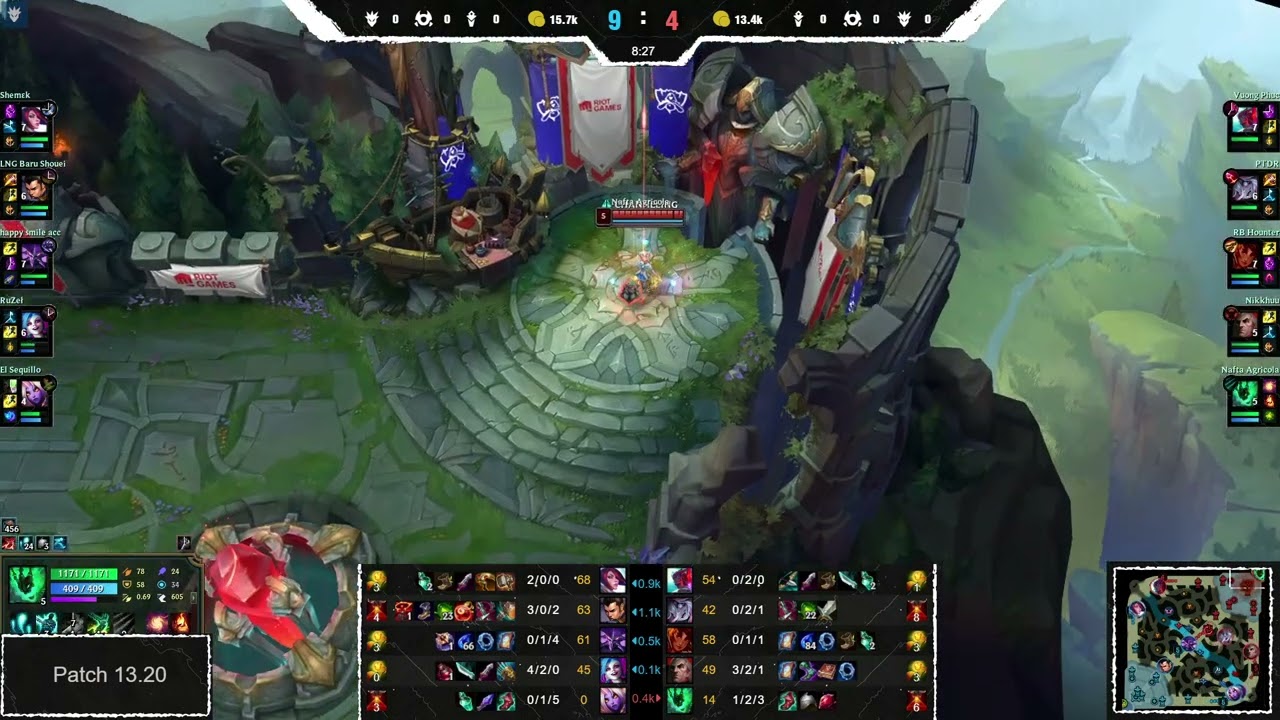 🔹[FSK] Ribu🔹Shem -VS- 🔸PTDR🔸Nafta Agricola - LoL Ranked Replay