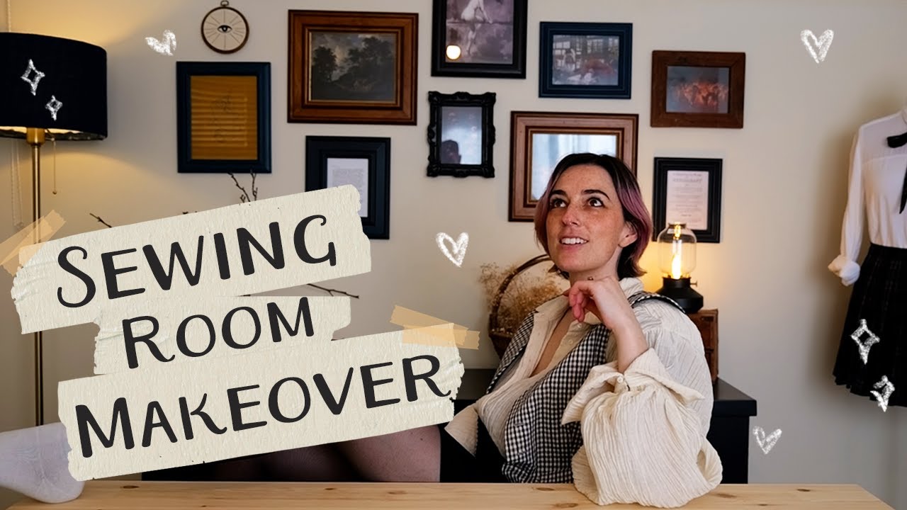Sewing Room Makeover and Tour!