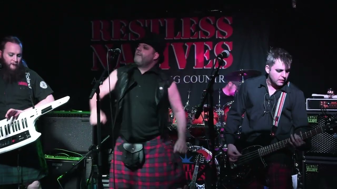 A Murder of Crows - The Gorbals Vampire - Live @ Depot, Falkirk 1/12/23 - Gothic Celtic Punk