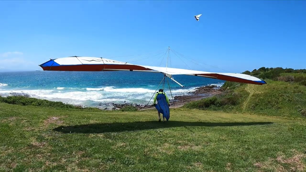 HANGGLIDING WHEN YOU'RE 86  YEARS OLD.