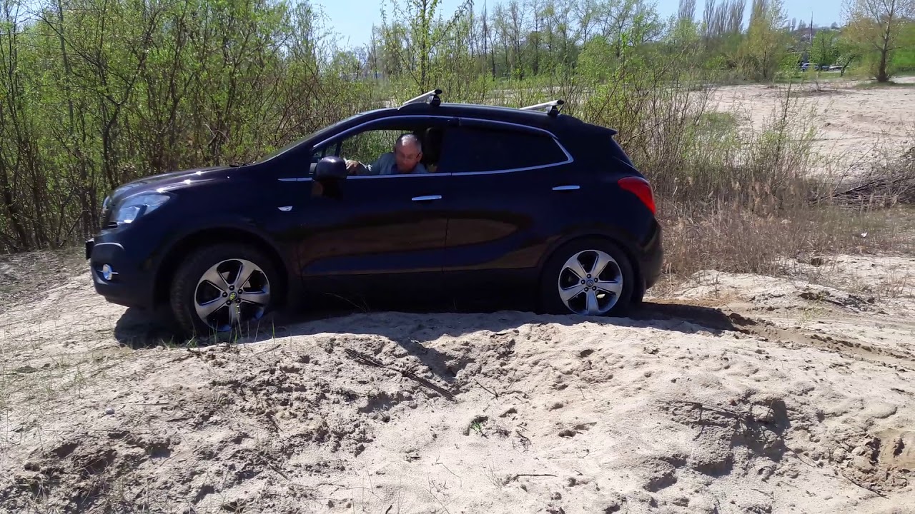 Opel mokka  проверка полного привода
