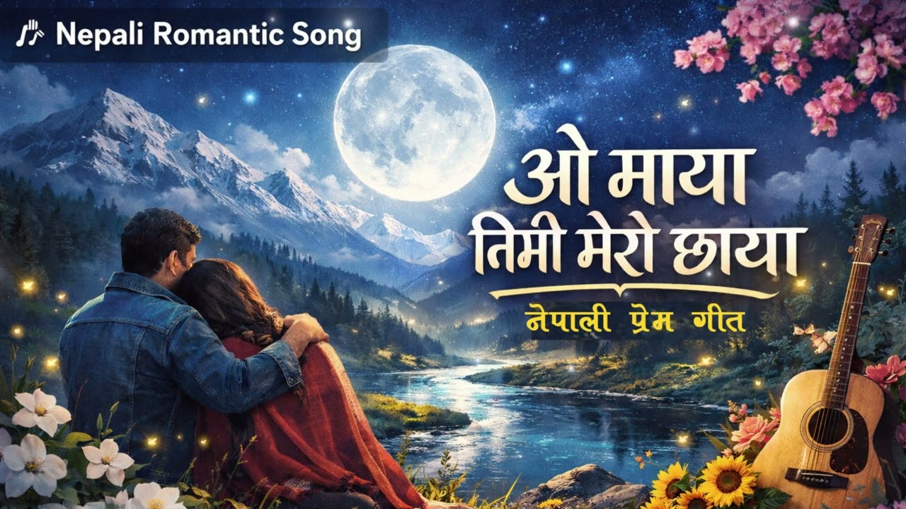 ओ माया तिमी मेरो छाया | O Maya Timi Mero Chhaya | Beautiful Nepali Romantic Song | MilanVerse Melody