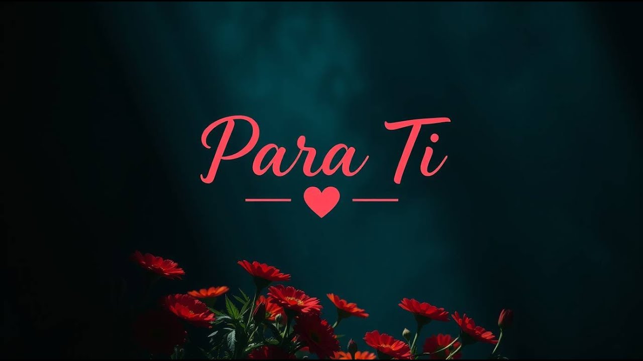Mi vida, por favor mira esto — hice este video para ti 💌