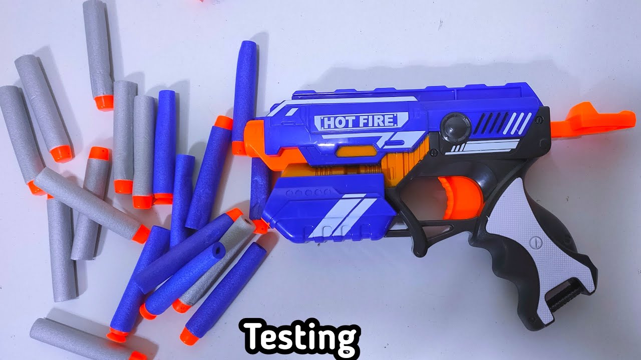 Hot Fire Gun Video | Nerf gun Video | Toy Gun | Nerf Gun Testing | Amazing Toys |