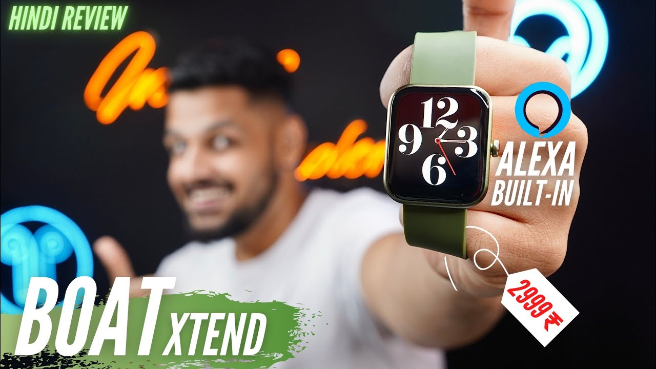 Boat Xtend Smartwatch !! best smartwatch under 3k👍 (unboxing + full review)