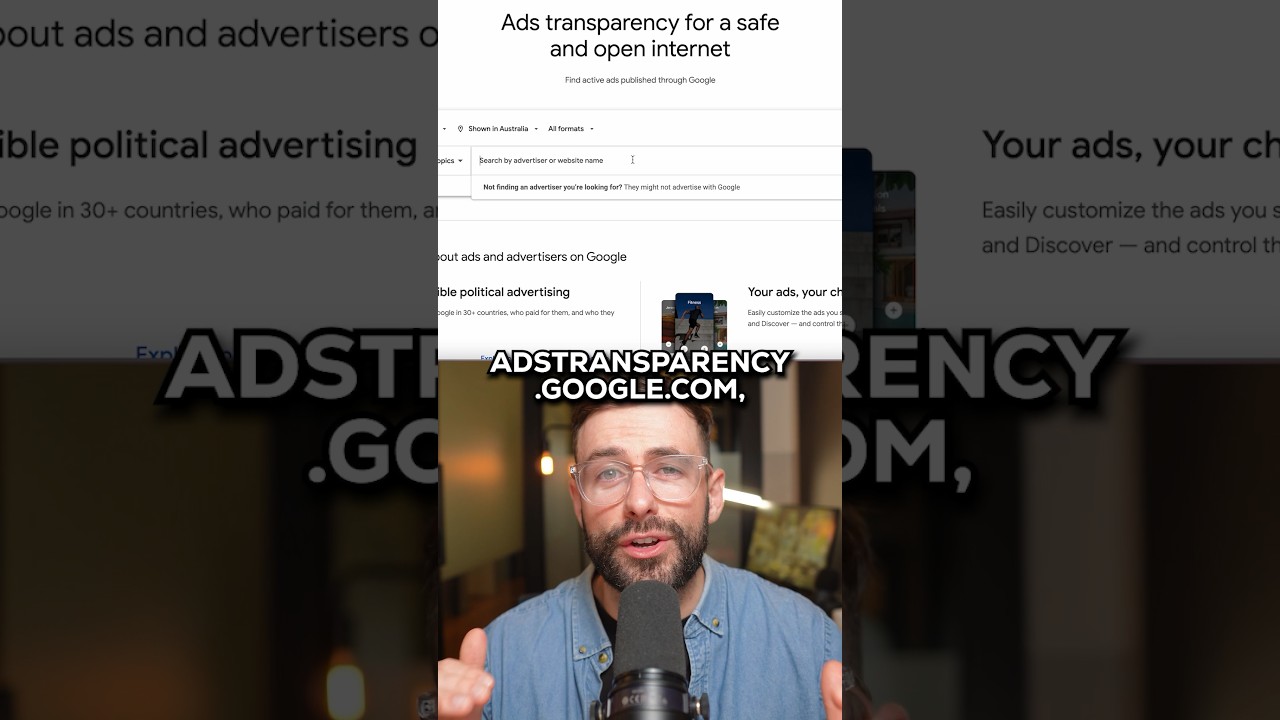Use this to spy on your competitors Google Ads #shorts