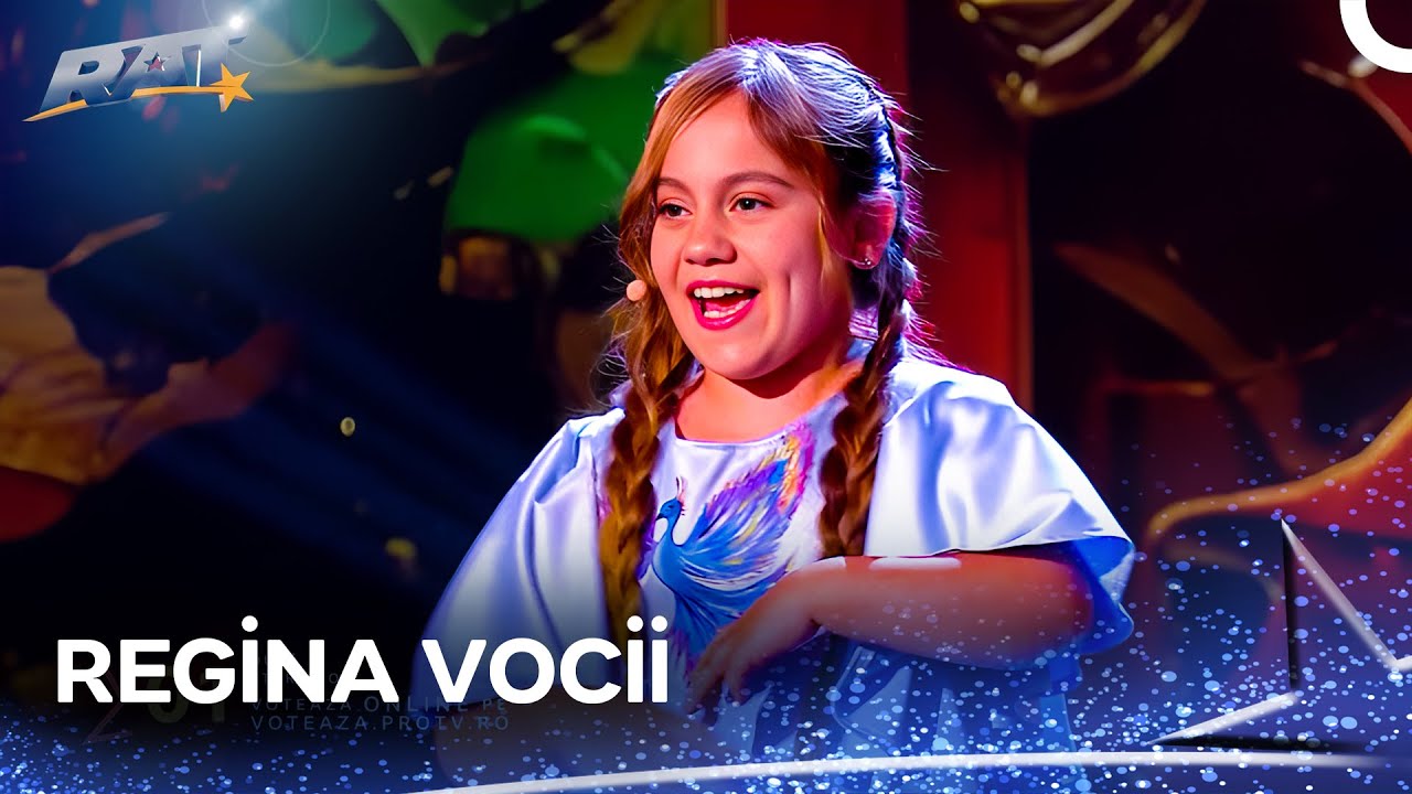 Vocea Micii Fete a Rupt Scena! |Romanii au Talent