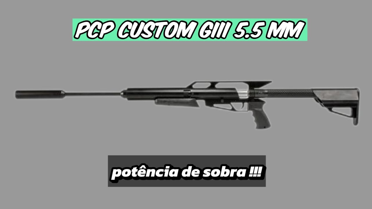 PCP CUSTOM GIII 5.5 MM - Primeiros testes