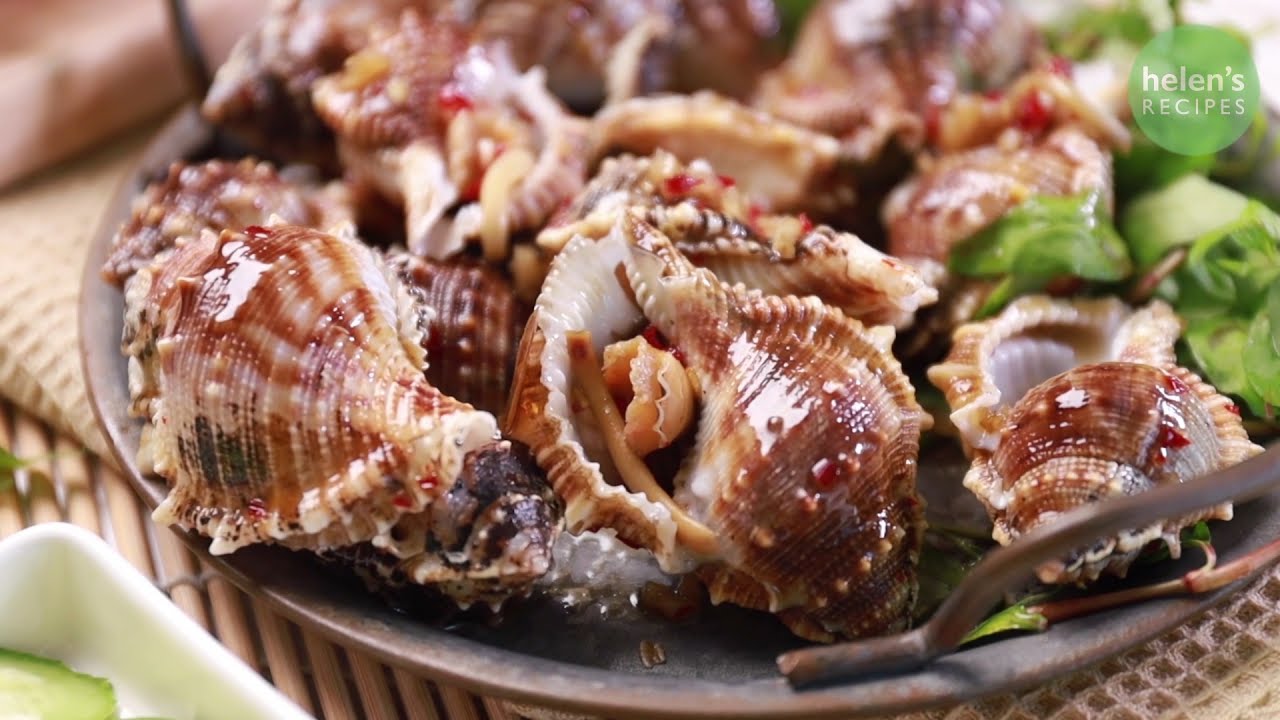 Sea Snails With Kumquat Sauce - Ốc Sốt Tắc | Helen's Recipes