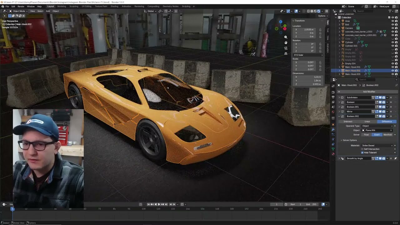 Blender 3D - LIVE Modeling Practice