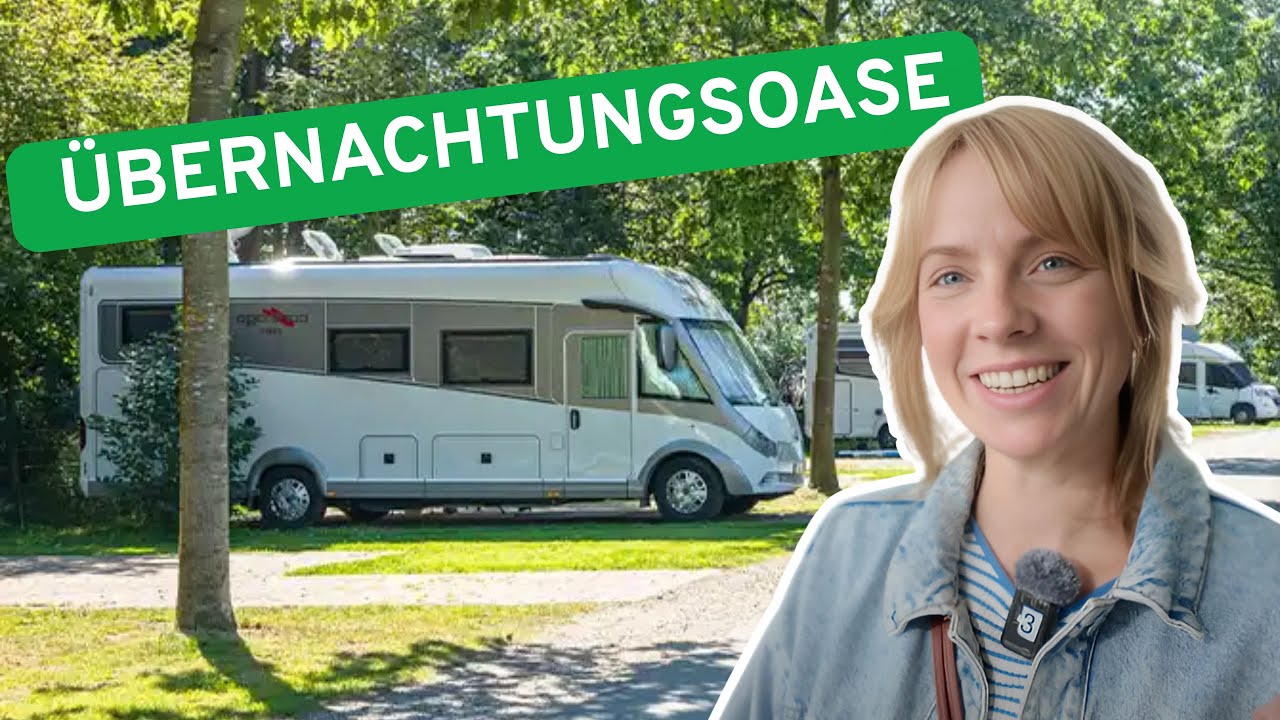 Jeanne erzählt die Wahrheit über Wohnmobil Vanlife Rundgang durch die Übernachtungsoase Südsee Camp
