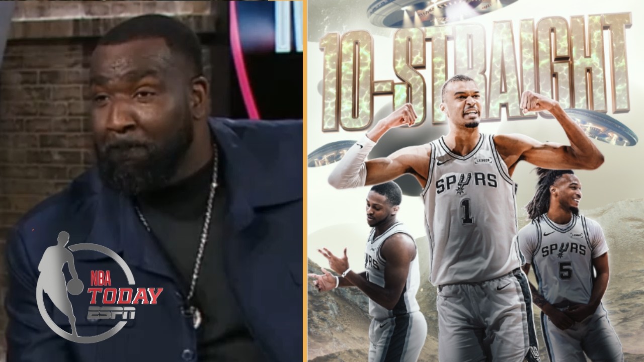 NBA TODAY | Perk on Spurs have won 10 STRAIGHT GAMES for first time in a decade after beat Raptors