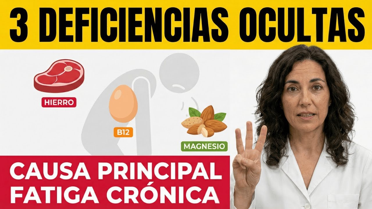 Siempre Cansado? Te Faltan Estos 3 Nutrientes (No Es Sueño) | Boticaria Marcia